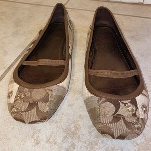 COACH Mary Jane Ballet Flats Size 8.5